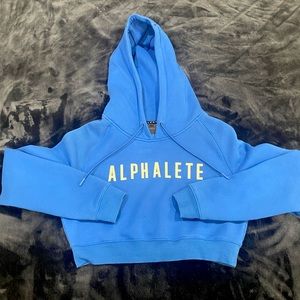ALPHATLETE crop sweater